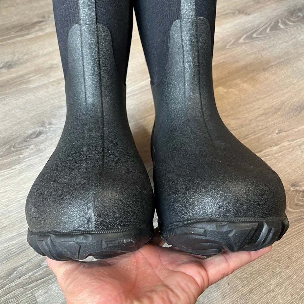 NEW! Bogs Classic Mid Mens 15 Black Waterproof Insulated Work Boots 61142-001